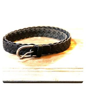 American Eagle Braided Leather Belt